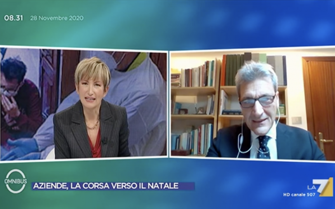 Elio Accardo, vicepresidente Assobibe e AD Cedral Tassoni, interviene sulla Sugar Tax a Omnibus La7